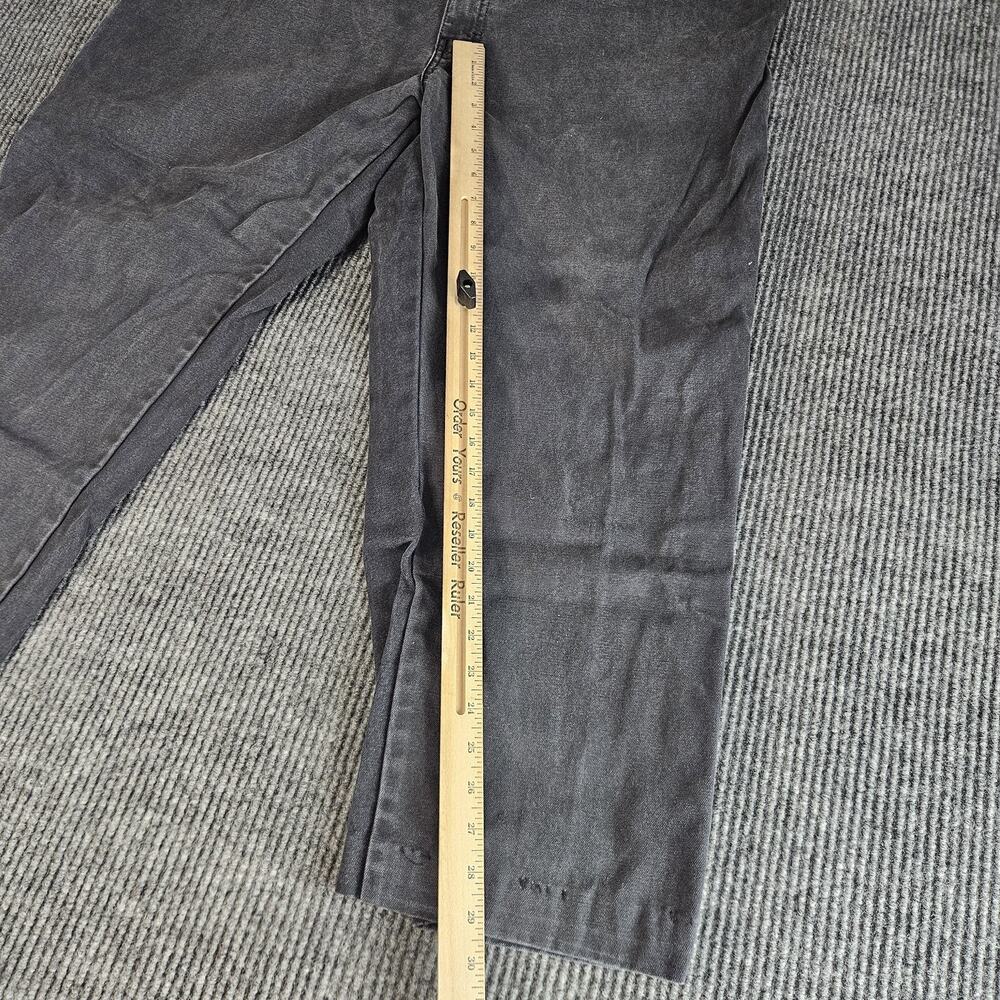Dickies Carpenter Pants Mens 44 x 30 Gray Denim Workwear Utility Pocket Hammer - Picture 7 of 12